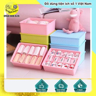 Hộp nhựa đựng đồ lót có nắp