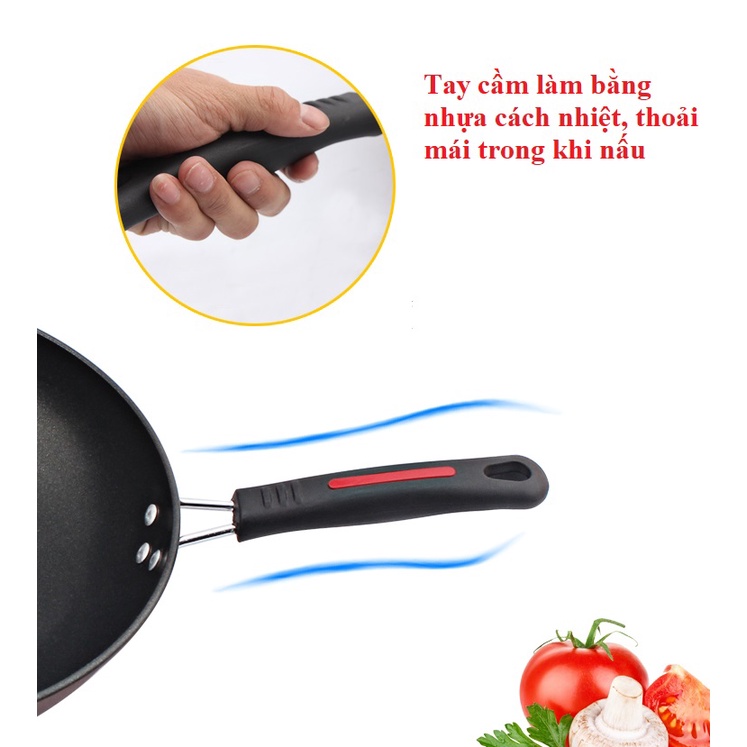 Chảo kiêm nồi lẩu 998 2 in 1, chảo lẩu đa năng chống dính, chất lượng cao giá rẻ- Siêu tiện lợi - Khuyến mãi đặc biệt