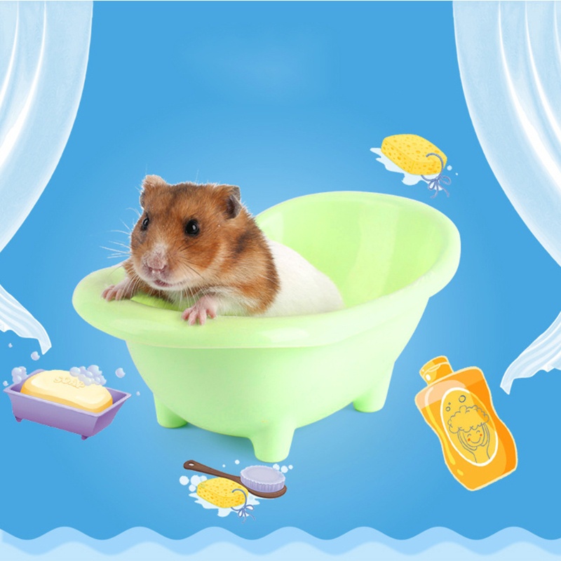 Bồn Tắm Nhựa Hình Chuột Hamster Đáng Yêu Cho Bé