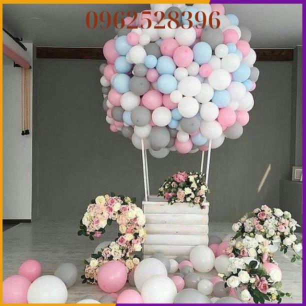 10 quả Bóng Macaron-Pastel- nhiều-màu