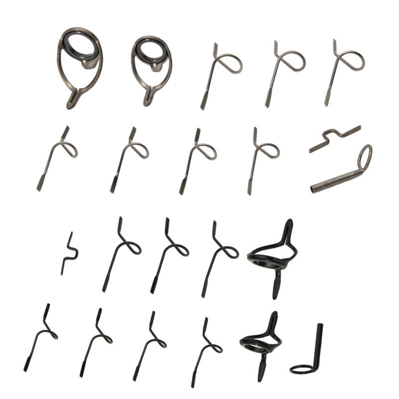 Bộ Vòng Inox Dẫn Hướng Dẫn Cần Câu Cá Chống Ăn Mòn Nhiều Kích Thước Khác Nhau DIY G