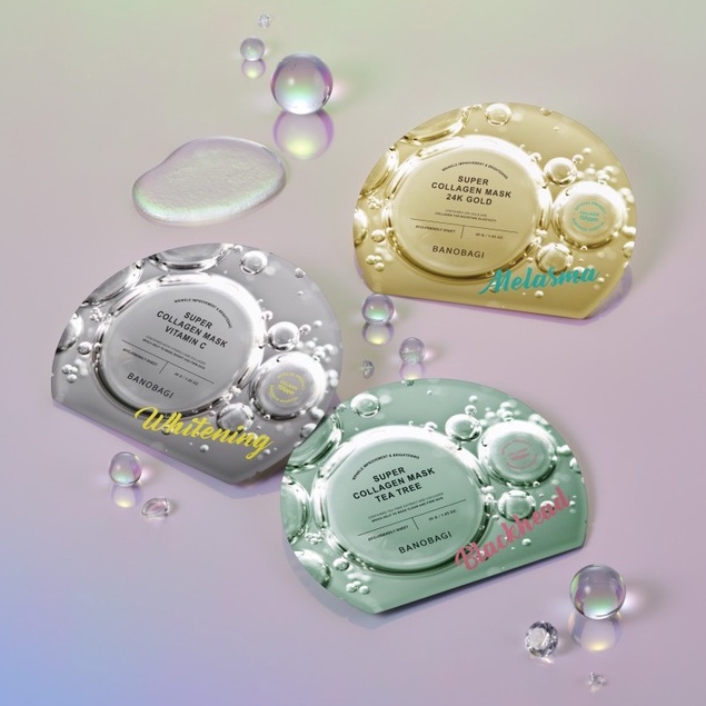 Mặt nạ dưỡng ẩm trắng da Banobagi Super Collagen Mask 30g
