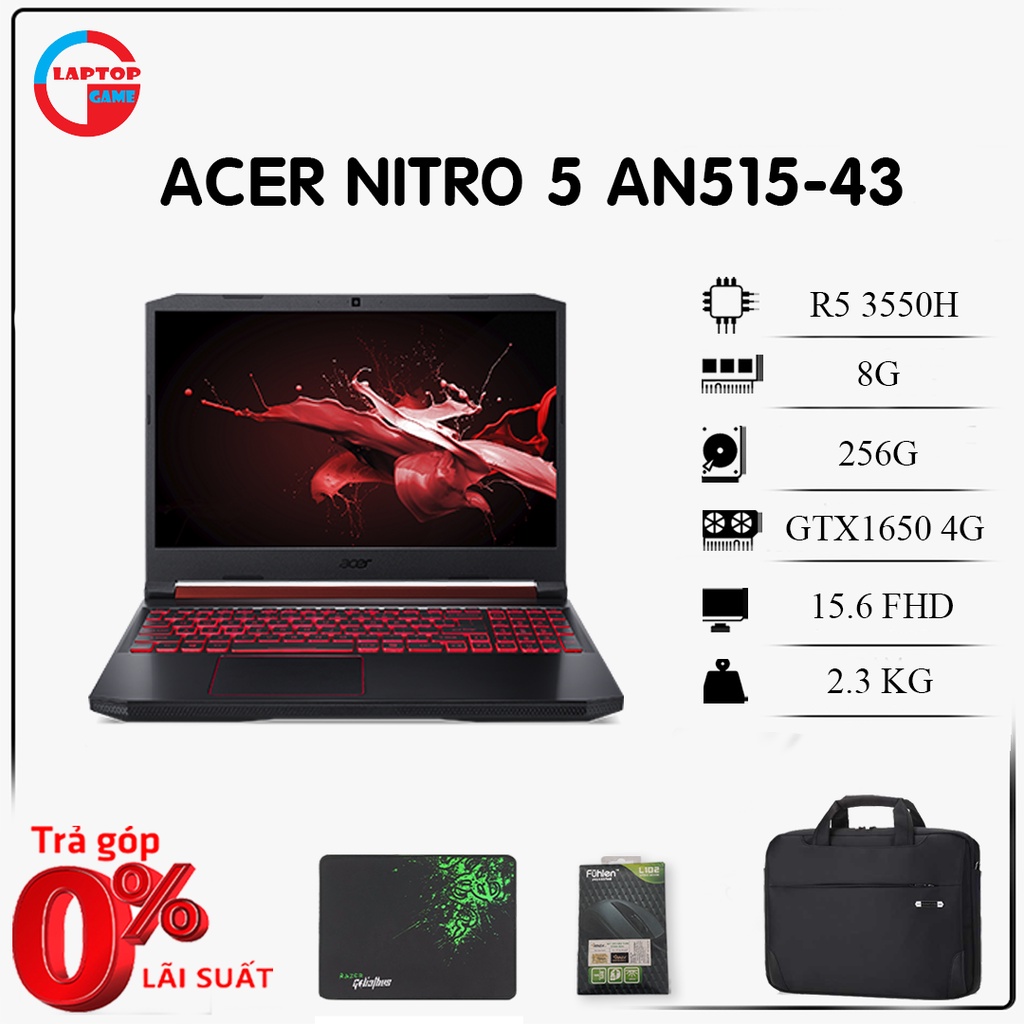Laptop gaming ACER NITRO 5 AN515-43