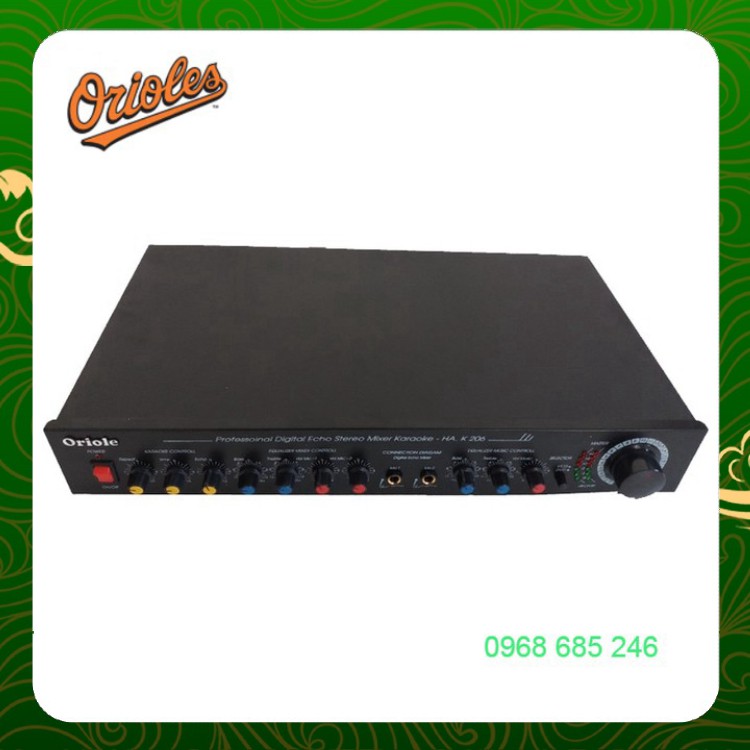 Vang Karaoke Oriole K206 -tặng 1 đôi jack nối _ Nhật Việt official