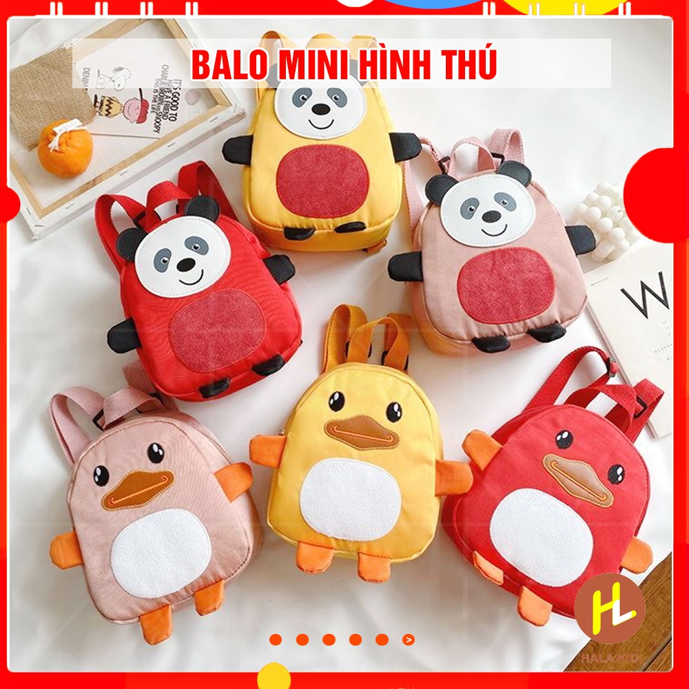 Balo mini TAI THÚ ngộ nghĩnh cho bé/ Balo mẫu giáo-QATE0116