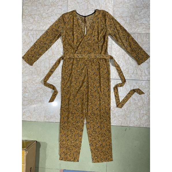 Áo Liền Quần Cột Eo Thời Trang Size S