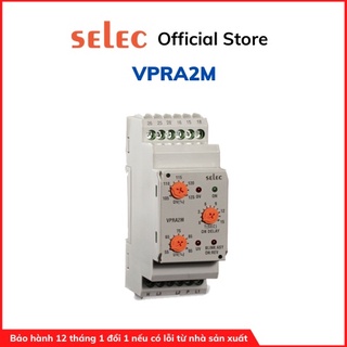 Relay bảo vệ mất trung tính, quá hoặc thấp điện áp VPRA2M | Selec