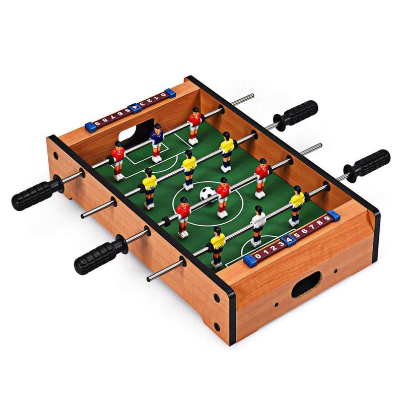 Bàn bi lắc bóng đá trẻ em có 6 tay cầm và có chân,rèn luyện tính phản xạ cho bé