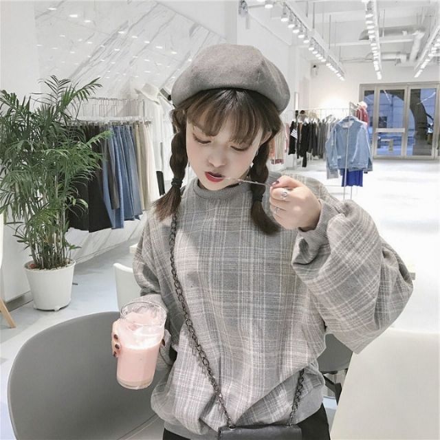 Áo sweater dang rộng ulzzang 😍 (oder)