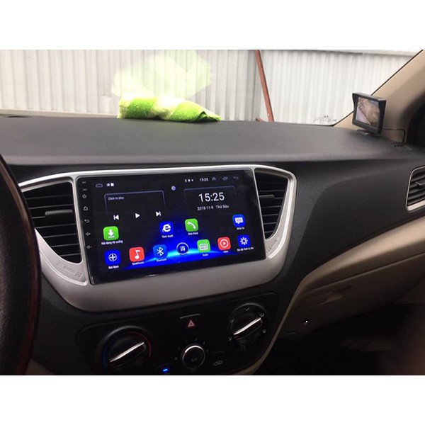 ACCENT, Màn hình androi 9 inchs zin cho xe Hyundai Accent đời 2018 2019 2020.