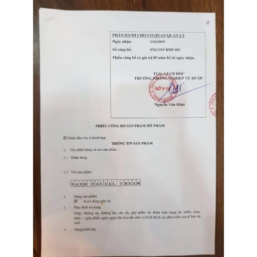 Kem Dưỡng Da Face Nano, Giúp Da Căng Bóng, Trắng Hồng, Làm Lớp Nền Makeup, Chống Nắng, Ngừa Mụn | BigBuy360 - bigbuy360.vn