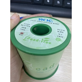 Thiếc hàn không chì - 1kg - thành phần: thiếc 99.3%, đồng 0.7% đường kính 1.0mm