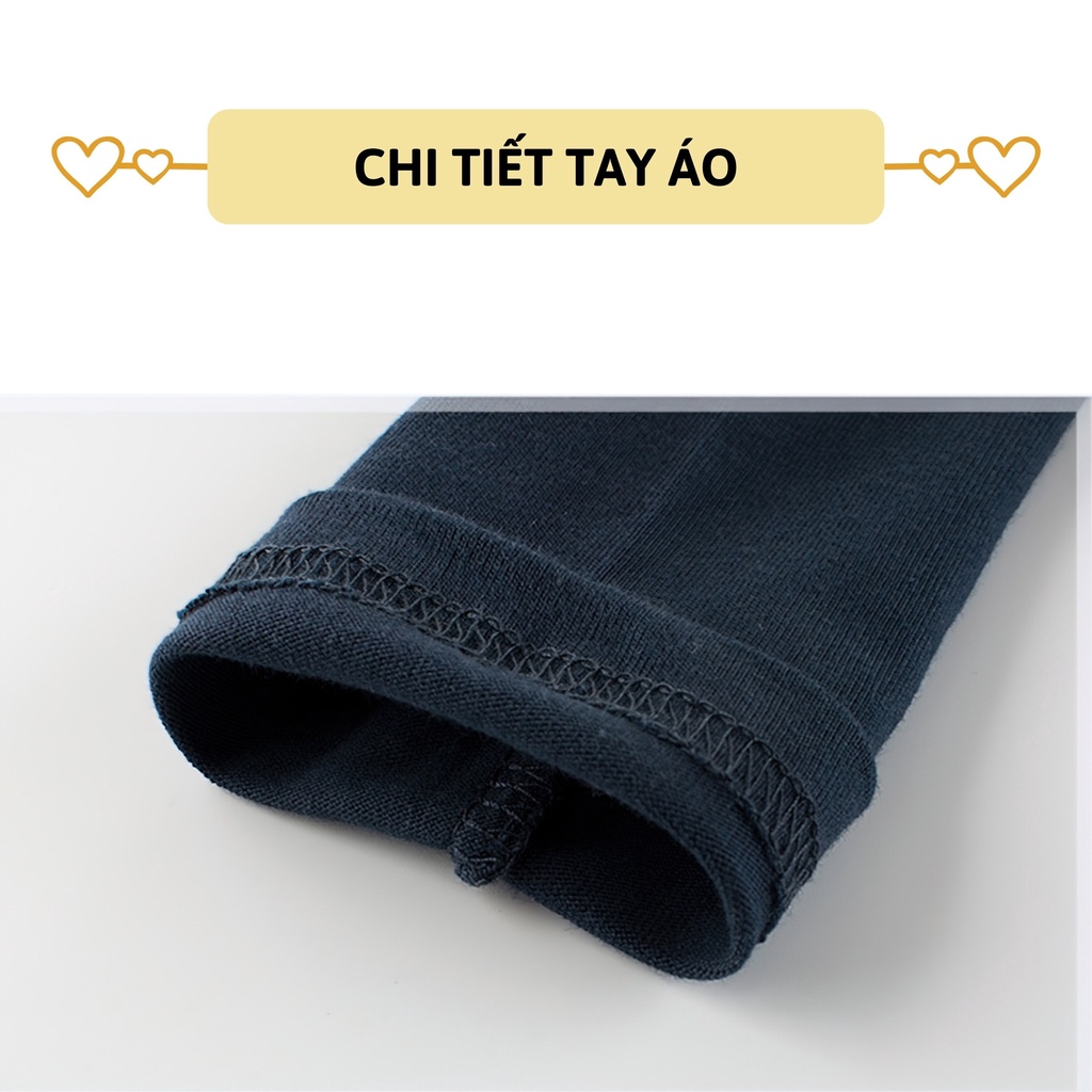 Áo thun dài tay bé trai 27Kids thu đông nam 100% Cotton cho trẻ từ 2-10 tuổi BLTS4