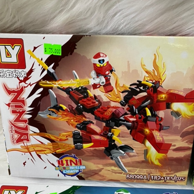 Lego NINJA 68099 - lego bé trai