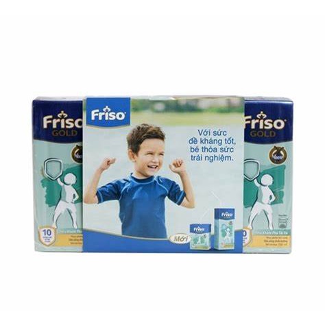 Sữa bột pha sẵn Friso Gold 180ml - Lốc 4 hộp date T11/2023 SỐ LƯỢNG CÓ HẠN