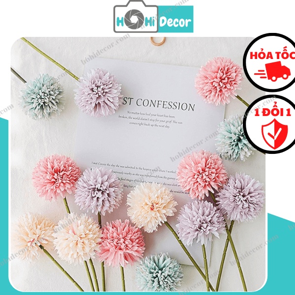 Hoa Giả Chụp Ảnh Sản Phẩm, Bông Bồ Công Anh Decor Để Bàn Học, Hoa Nhựa Trang Trí Phòng Khách, Phòng Ngủ, Bàn Học - HoHi