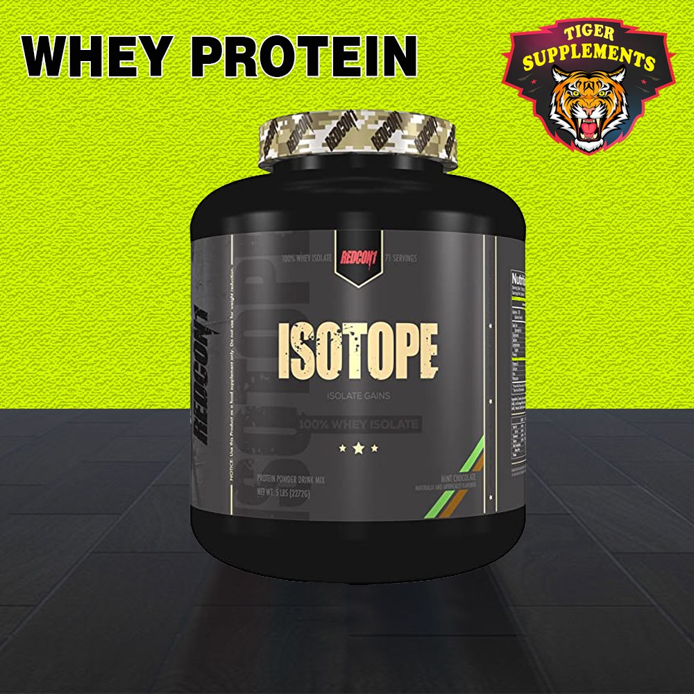 WHEY ISOTOPE 100% ISOLATE REDCON 1 - SỮA WHEY PROTEIN TĂNG CƠ BẮP 5LBS ISO TOPE
