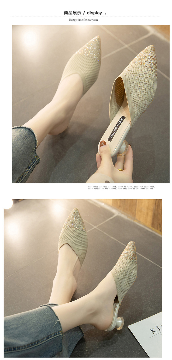 Dép Vải Co Giãn Thời Trang Hàn Quốc Cá Tính | BigBuy360 - bigbuy360.vn