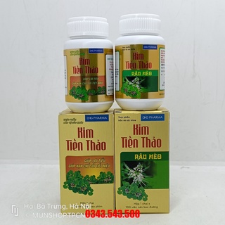 Kim Tiền Thảo DHG PHARMA lọ 100 viên bao phim - Giúp lợi tiểu, hạn chế sỏi tiết niệu