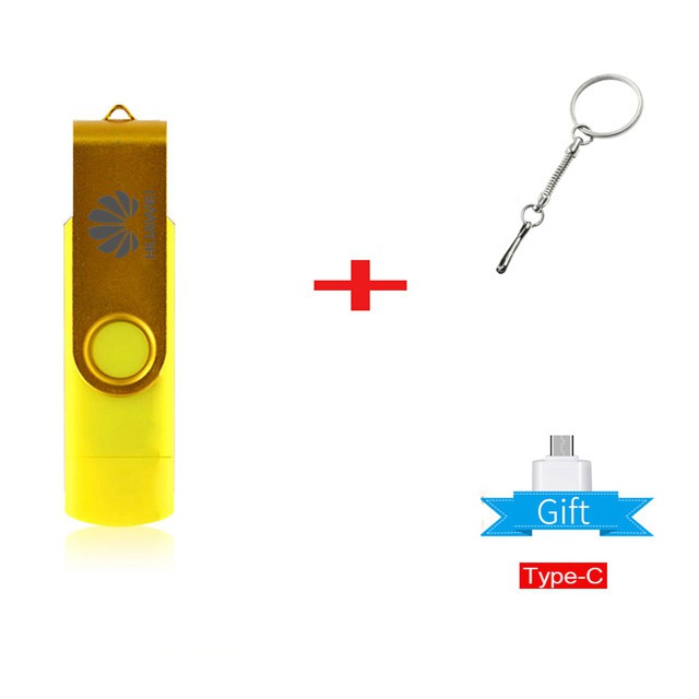 HUAWEI Thẻ Nhớ USB 2.0 OTG Tốc Độ Cao Bằng Kim Loại Chống Nước 128GB 64GB 32GB 16GB 8GB