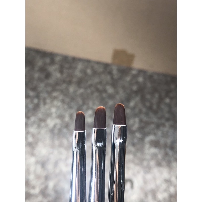 Cọ bản đắp gel đầu tròn oval số 2 3 4