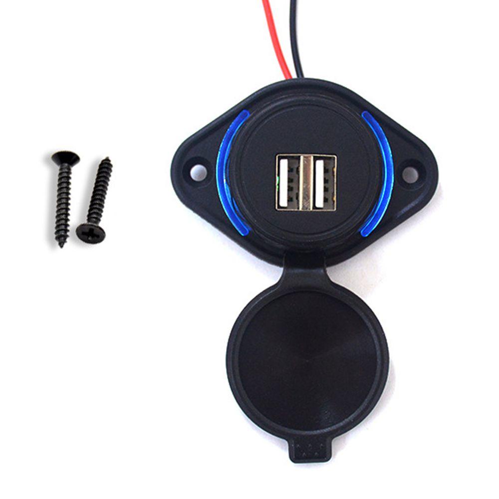 MAG Ổ CắM SạC 12V 24V USB LED Cho Xe Hơi