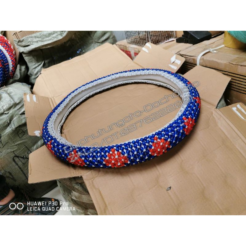 XẢ LỖ - Bọc vô lăng hạt size 45~46cm