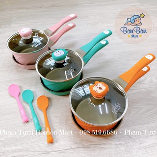 BỘ NỒI CHẢO DIDINIKA CHỐNG DÍNH CAO CẤP ( KÈM THÌA )