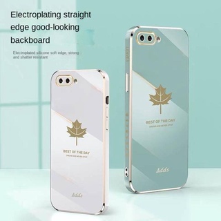 JSX Case for OPPO R11 R11S R15 R15K/K1 R17 PRO phone Case electroplated Maple Leaf lens all-inclusive silicone protective cover