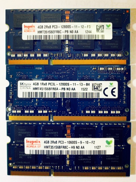 [Mã ELFLASH2 hoàn 10K xu đơn 20K] Ram Laptop DDR3L 8Gb 4Gb PC3L Bus 1600 ( Sam với Hynix / MT) - Bảo Hành  | WebRaoVat - webraovat.net.vn