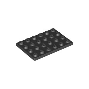 Gạch lẻ LEGO chính hãng Plate 4 x 6 (3032)