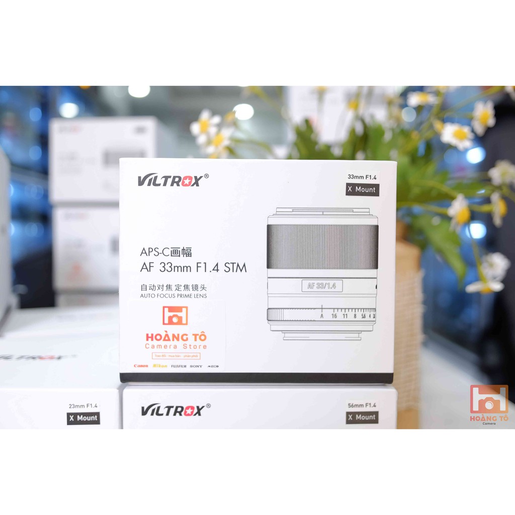 ỐNG KÍNH VILTROX AF 33mm F1.4 XF FOR FUJIFILM NEW