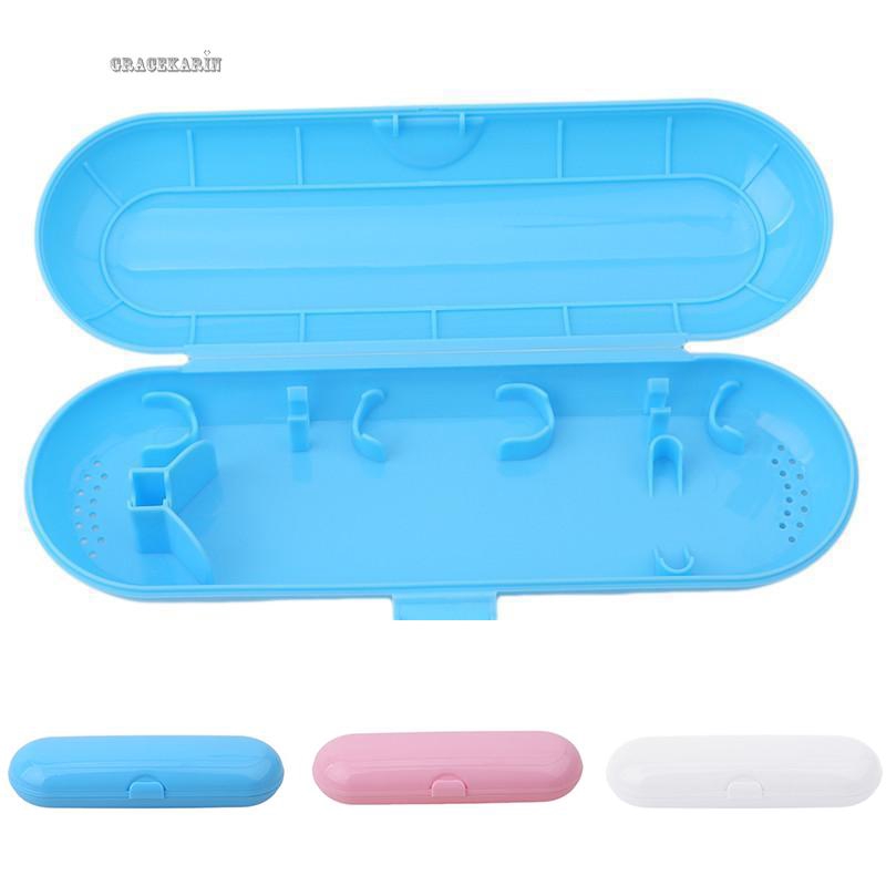 Practical Protect Electric Case Plastic Toothbrush Bathroom Cover Outdoor 21.5*8*4.5cm Camping Toothbrush Storage Box