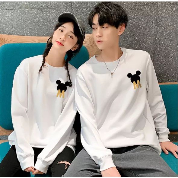 áo đôi thu đông sweater thời trang
