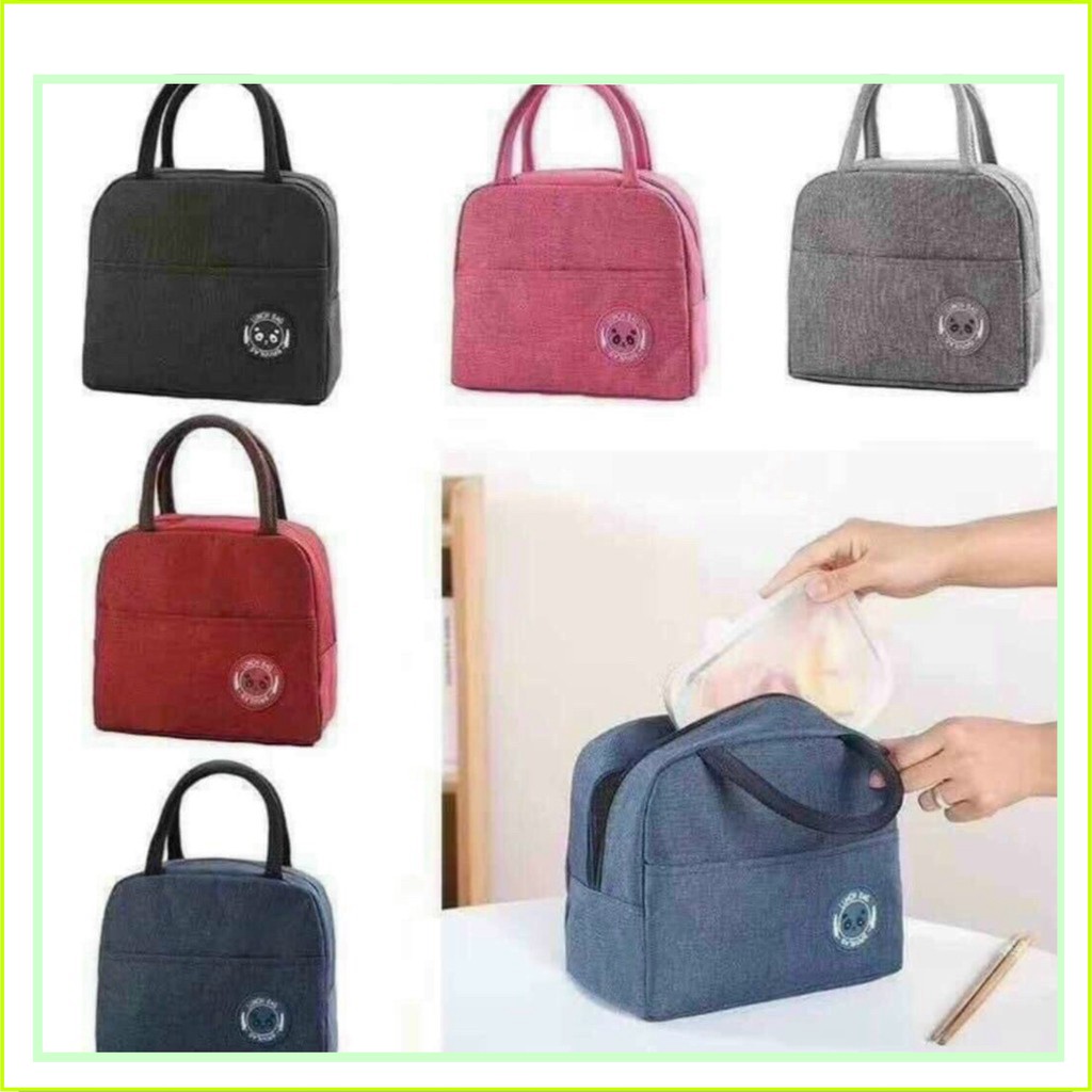 Combo Hộp Cơm Trưa Văn Phòng 3 Ngăn Loại 1 - Túi Giữ Nhiệt  Kèm Đũa Thìa - Sử Dụng Lò Vi Sóng