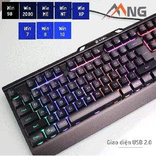Bàn phím bán cơ E-Dra EK701 Gaming