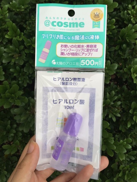 (Bill siêu thị 08/08) Serum HA cấp nước (Hyaluronic Axit) Japan 10ml