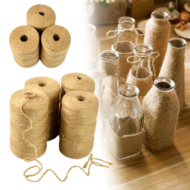 Dây thừng - dây cói (cuộn 110m , lẻ 20m) làm đồ handmade, trang trí