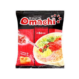 Mì omachi các vị 5 gói (hết túi)