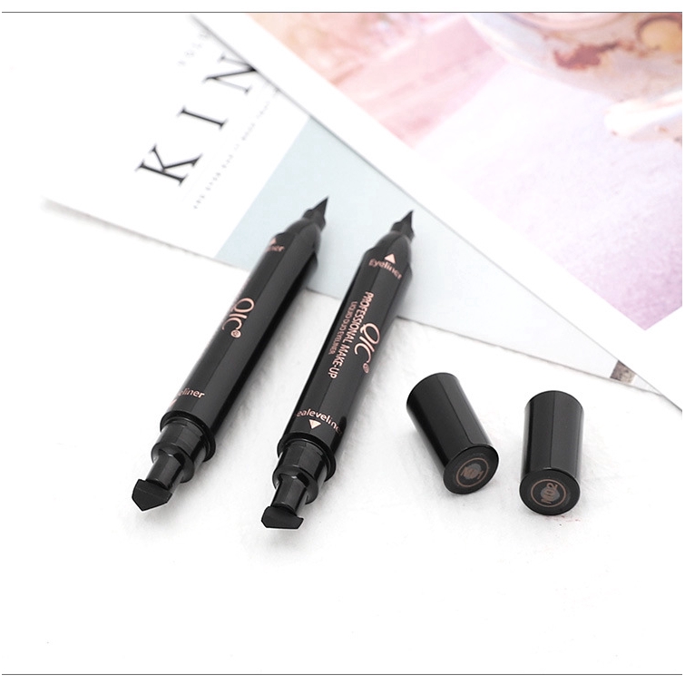Bút kẻ mắt dạng lỏng hai đầu màu đen xinh xắn