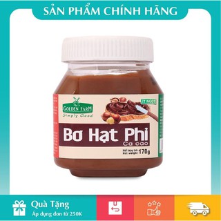 Bơ hạt phỉ Golden farm 340g