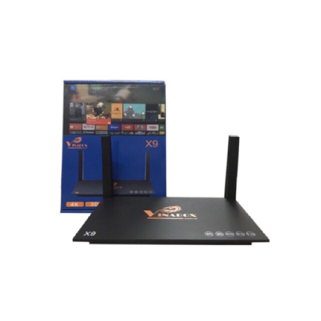 ĐẦU ANDROID TV BOX VINABOX X9 BIẾN TIVI THƯỜNG THÀNH SMART TV