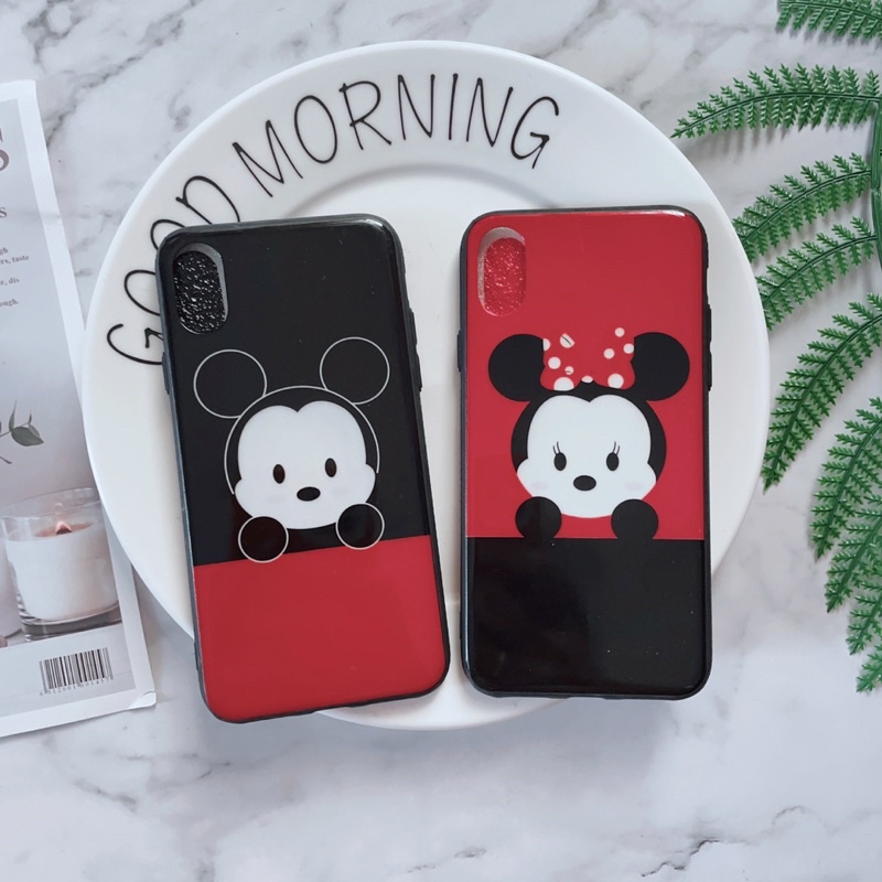 Ốp iphone X/Xs Viền Nhựa Dẻo Nhiều Hình Siêu Đáng Yêu