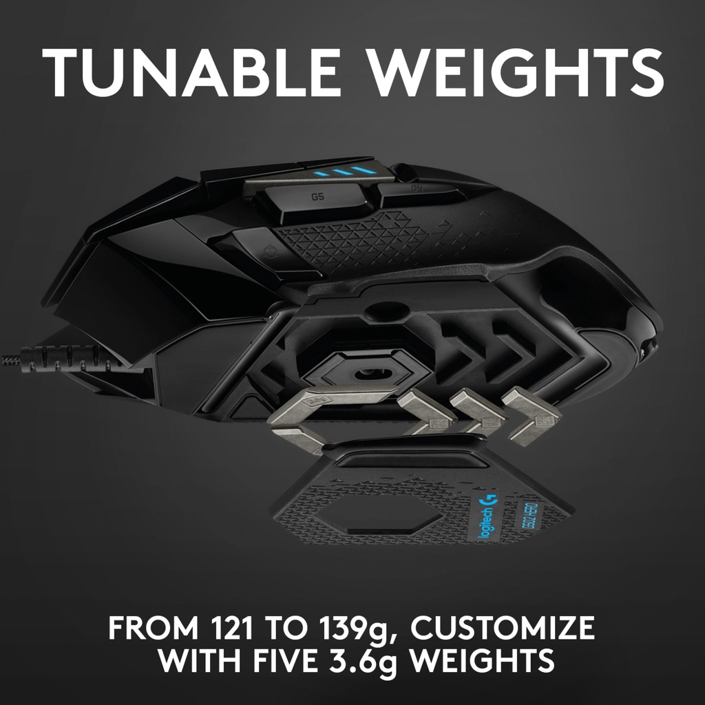 100% thiệt Logitech G502 Hero Gaming Mouse Competition