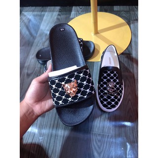 Dép hổ đen trắng(video cận chất)