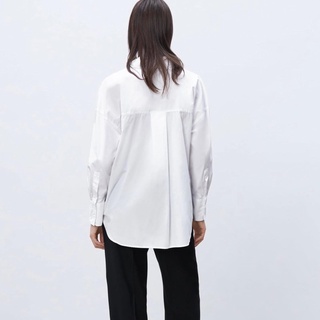 Thanh lý sơ mi dáng dài Zara auth