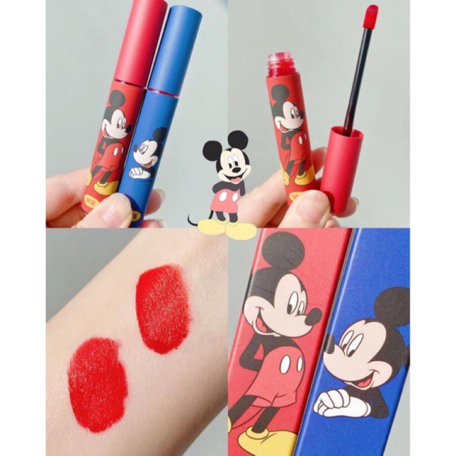 SON TINT 3CE MICKEY TATTOO LIP TINT-PHIÊN BẢN CHUỘT MICKEY LIMITED