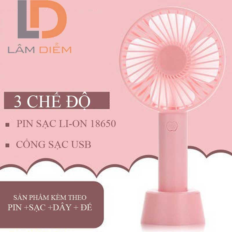 QUẠT MINI SẠC USB CẦM TAY QUẠT ĐỂ BÀN 3 CHẾ ĐỘ SIÊU MÁT N9 | BigBuy360 - bigbuy360.vn