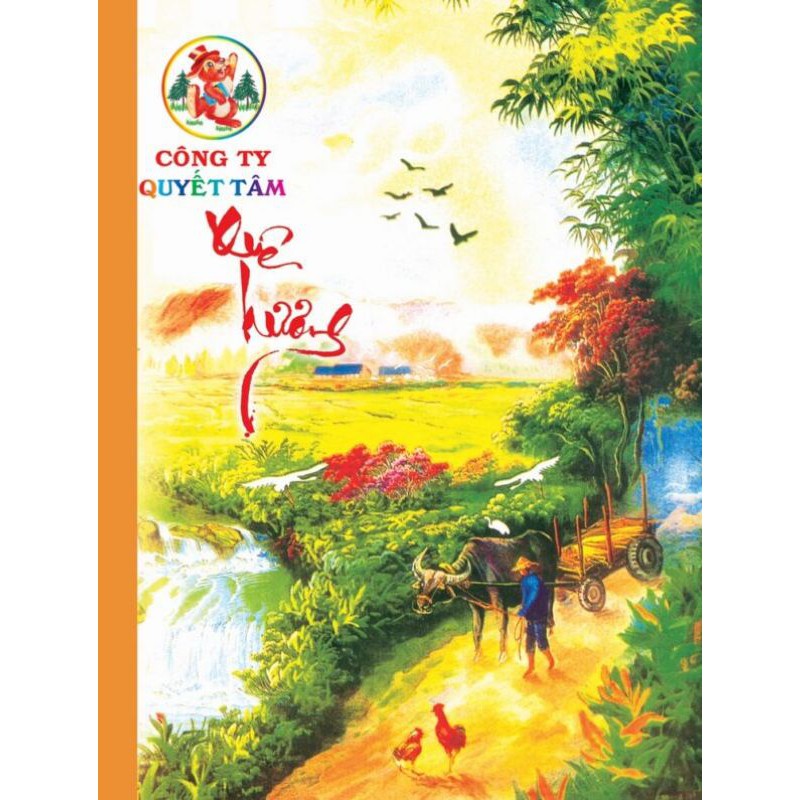 Tập 96tr giá rẻ Quê Hương giấy mỏng