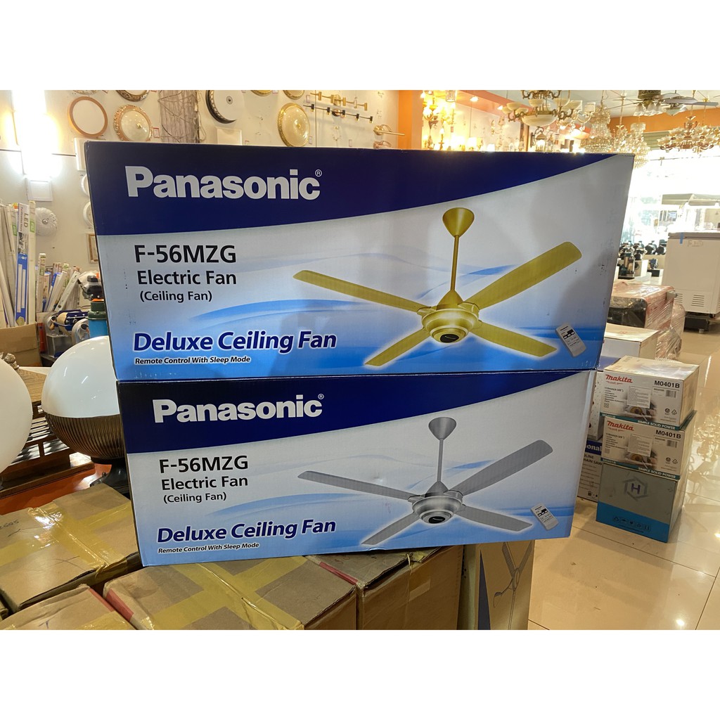 Quạt Trần 4 cánh có Điều Khiển Panasonic Sản xuất Tại Malaysia